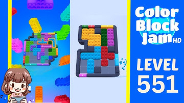 Color Block Jam Level 551 Solution Walkthrough