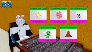 O QUE AS PESSOAS OFERECEM POR TODAS AS FRUTAS RARAS PERMANENTE  Roblox Blox Fruits