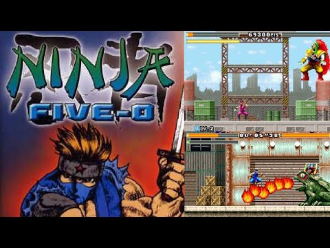 Ninja Five O (Gameboy Advance) Playthrough Longplay Retro game