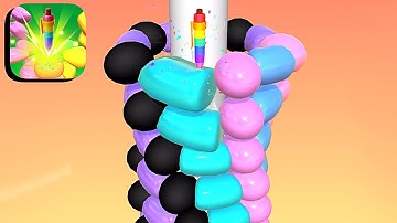 Helix Balloon ​- All Levels Gameplay Android,ios (Levels 2-6)