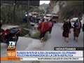 Vecinos bloquean la ruta de aldea los naranjales en colotenango