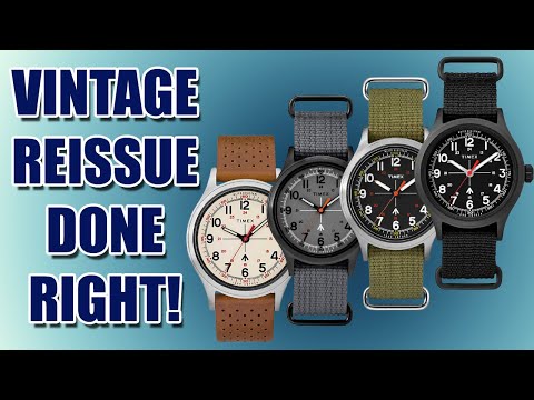 Video: Timex X Todd Snyder Mid-Century Watch Skiller Seg Ut Ved å Kaste Den Tilbake