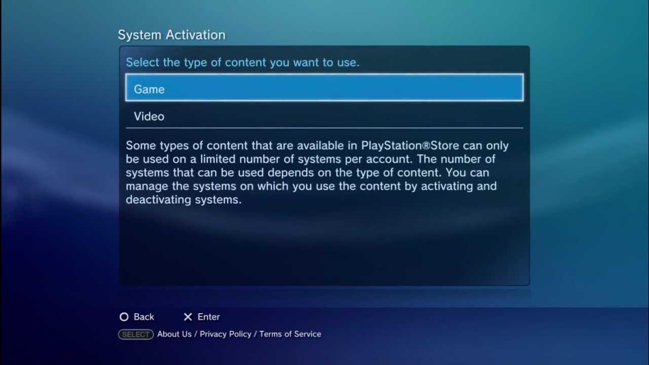 Cannot be activated