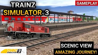 Smooth LHB Train Ride Across Beautiful Landscapes 🚆 | Trainz Simulator 3 Gameplay