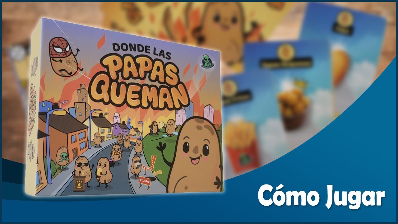 Jogo de mesa Donde las papas queman Salta Pal Lao