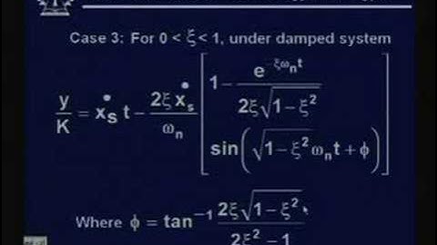 Lecture -3 Dynamic Characteristics (Continued)