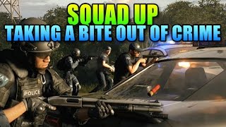 Squad Up - Taking A Bite Out Of Crime! | Battlefield Hardline Teamwork Gameplay