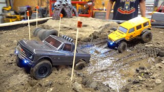 TOWED out of DEEP MUD! TEAM DRIVING - DRIVING IN PAIRS (PT 2)