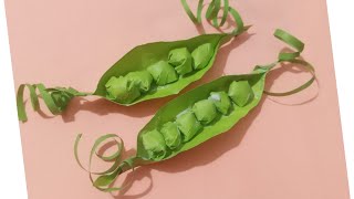 How To Make 3D Paper Peasmatar Craft In Pod Ideaser