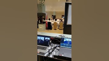 Conference at Sigma Institute, Hybrid setup live with online meetings.