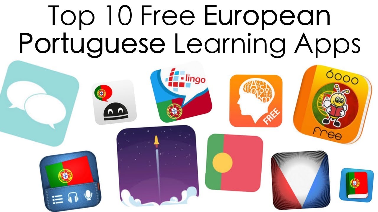 Top 10 European Portuguese Learning Apps - YouTube