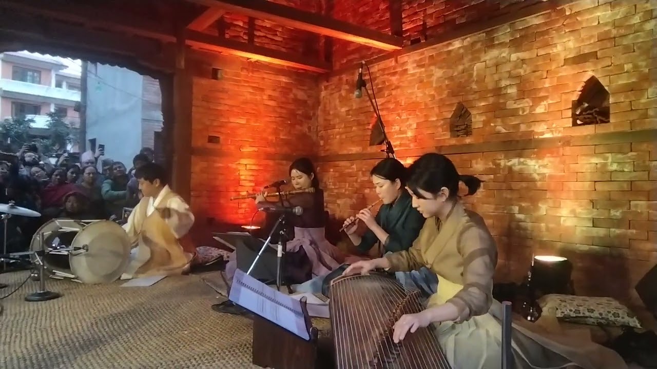 Korean culture music Performance @ The echoes in the Valley of music