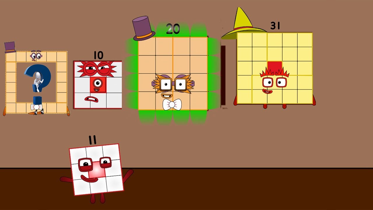 Numberblocks The Oct Square Temple Step Squad On The Moon New Youtube