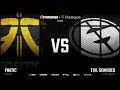 [RU] fnatic vs Evil Geniuses | Map 2: Dust2 | StarSeries i-League Season 8 Finals