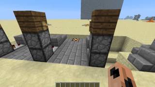 Minecraft - Redstone tutorial simple 2 player finish line