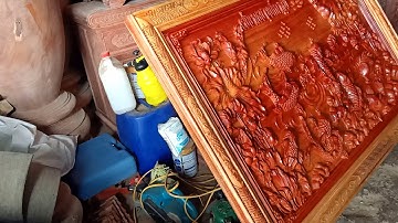 Khám phá bức tranh cửu ngư quần hội đục máy đẹp như đục tay