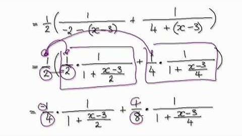 Video 2793 - Taylor series f(x)=1/(1-x^2) centered at 3 - Advanced - Practice (1/3)