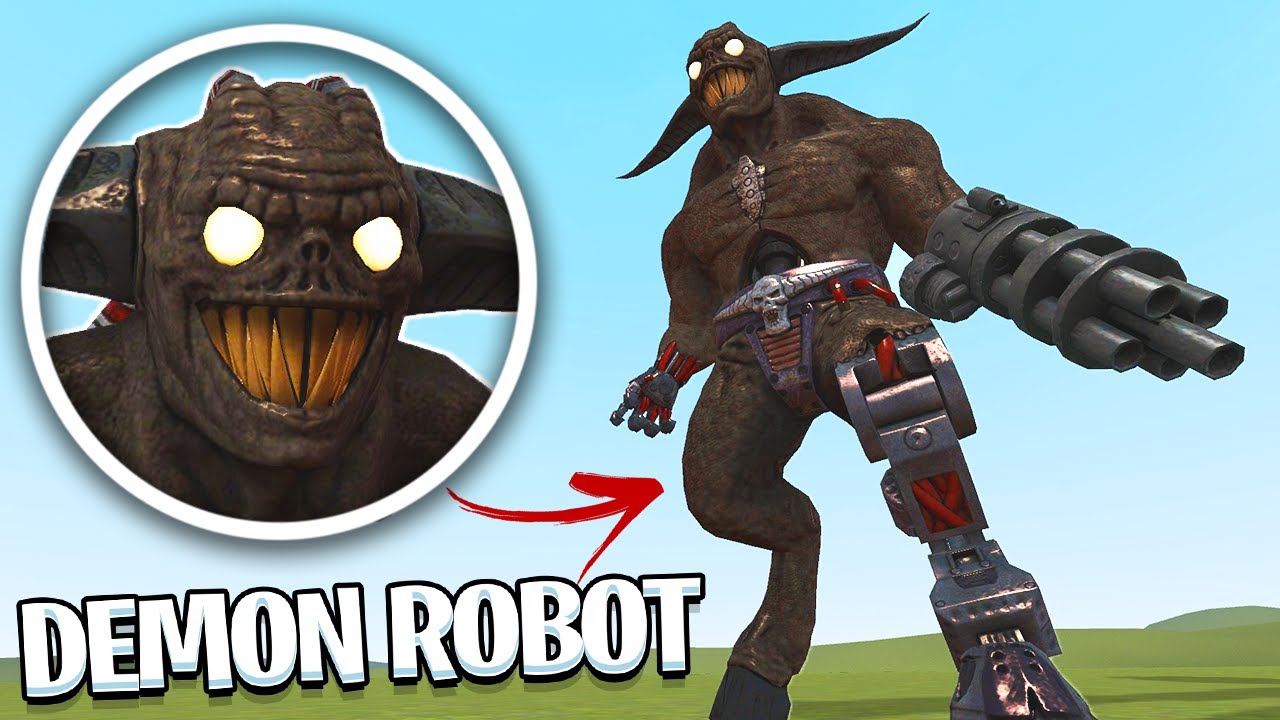 DEMON ROBOTS! (Garry's Mod) - YouTube