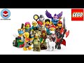 LEGO 71045 Collectable Minifigures Series 25 Speed Build – All 12 Figures