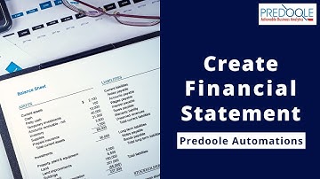 Create Financial Statement - Using Power Automate