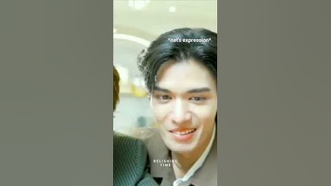 His expression changed so quickly 🙃#netjames #blseries #bedfriendseries #bedfriendep1#thaibl #trend