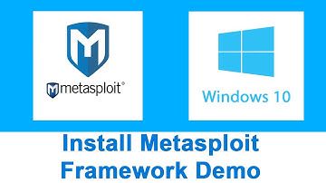 Install Metasploit Framework Windows 10 Demo