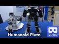 3D VR Humanoid Robot Pluto