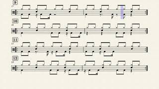 bd e and a 2 bar pattern