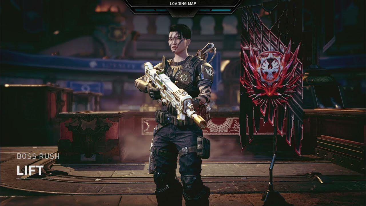 Gears 5 Horde Master Boss Rush On Lift As Nomad YouTube