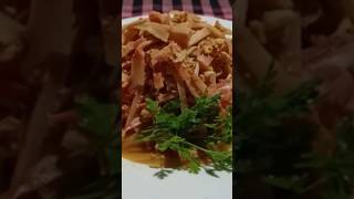 How to Fry Bamboo Shoot with Eggs Khmer Food raksmey_sor