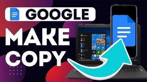 Comment créer une copie d