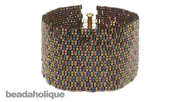 How to Do 2 Drop Flat Even Count Peyote Stitch Bead Weaving