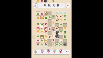 Two dots level 7045 and postcard 