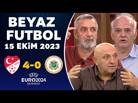 Beyaz Futbol 15 Ekim 2023 Tek Parça / Türkiye 4-0 Letonya / A Milli Takımımız EURO 2024'te