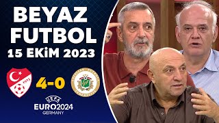 Beyaz Futbol 15 Ekim 2023 Tek Parça / Türkiye 4-0 Letonya / A Milli Takımımız EURO 2024'te