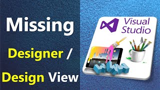 Missing Design View in Visual Studio | Missing Designer in Visual Studio screenshot 5