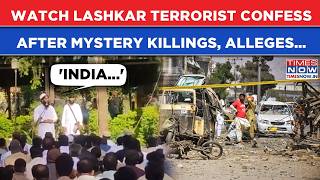 Lashkar Terrorist's Big Confession On Camera, Accuses India Of This After Unknown Gunmen Strike...