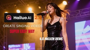 How to Create High-Quality AI Singing Videos | Hailuo AI 2.3 Tutorial (Step-by-Step)