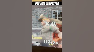 🥇Playing Def Jam Vendetta #retrogaming #defjamvendetta #classic #gaming #shorts #xbox #psone