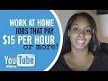 Work from Home and Earn $15 Per Hour or More!