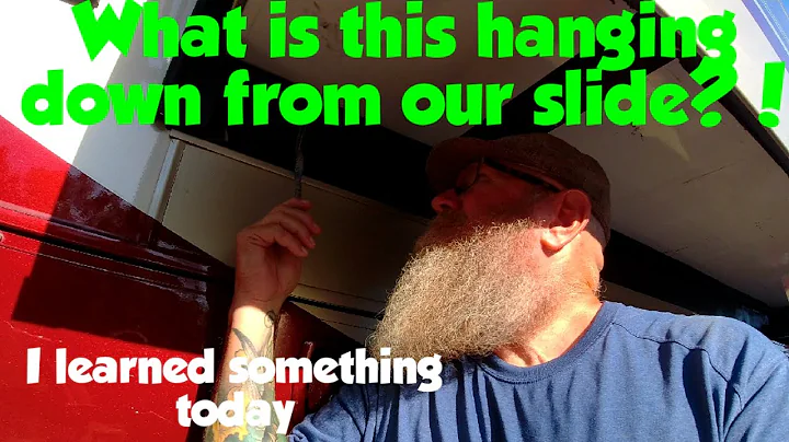 RV bottom slide seal replacement