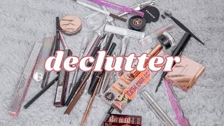 makeup declutter 2023...*getting rid of my brow products* 🥲