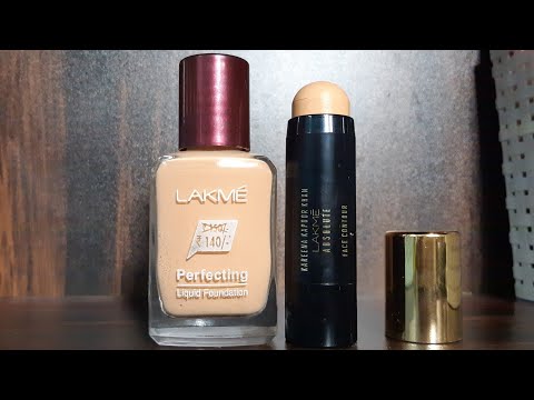 Lakme absolute kareena kapoor khan face contour vs lakme perfecting liquid foundation review