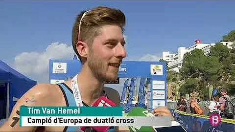 Eivissa corona Tim Van Hemel i Kristina Lapinova com a campions dEuropa de Duatl Cross