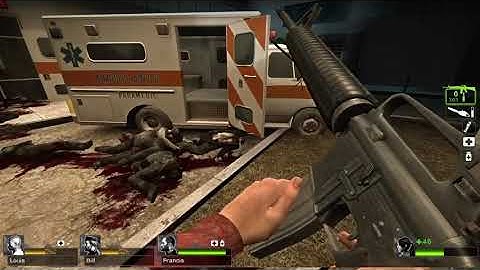 Modded Left 4 Dead 2 No Mercy Part 3 No Commentary