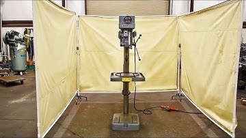 Clausing 20" Single Spindle Drill Press 5 Speed Model 2220