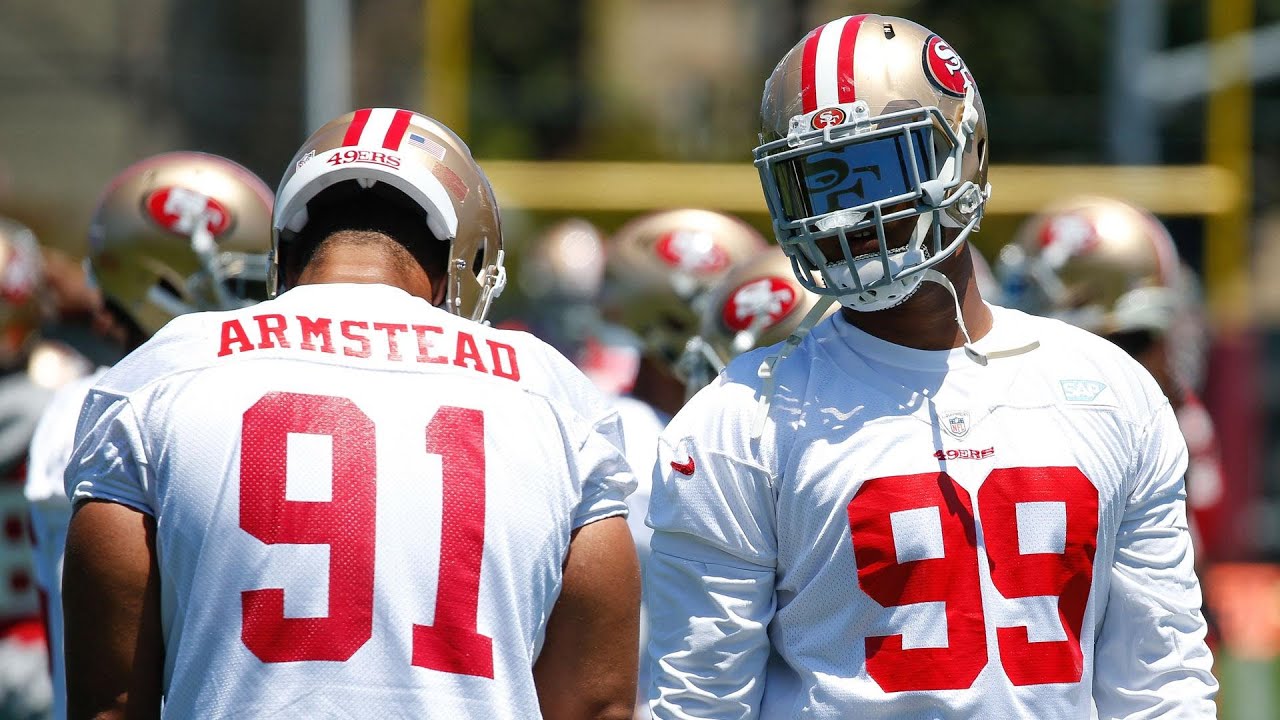 Kris Kocurek s intense 49ers  D line training camp!!!