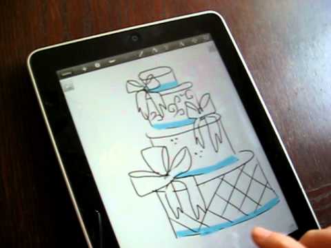 Procreate Digital Cake Sketching  Cake and Cookie Planner  Avalon Cakes