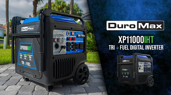 Unboxing & Setup: DuroMax XP11000IHT Tri-Fuel Inverter Generator