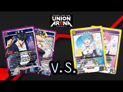 Union Arena 我獨自升級 惡魔城VS 從零開始的異世界生活 雷姆&拉姆（鬼姊妹）